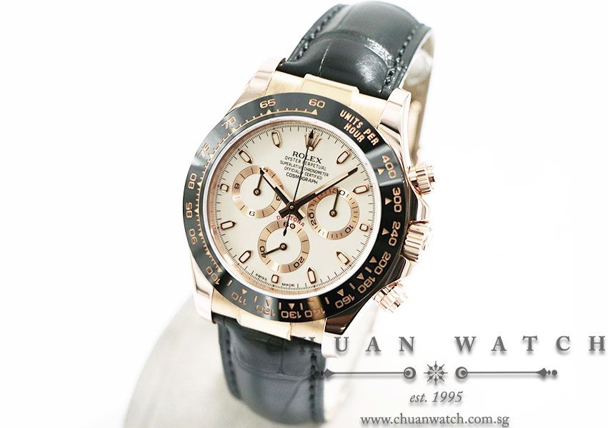 Rolex Cosmograph Daytona Everose 116515LN Ivory Index - Discontinued - Image 2