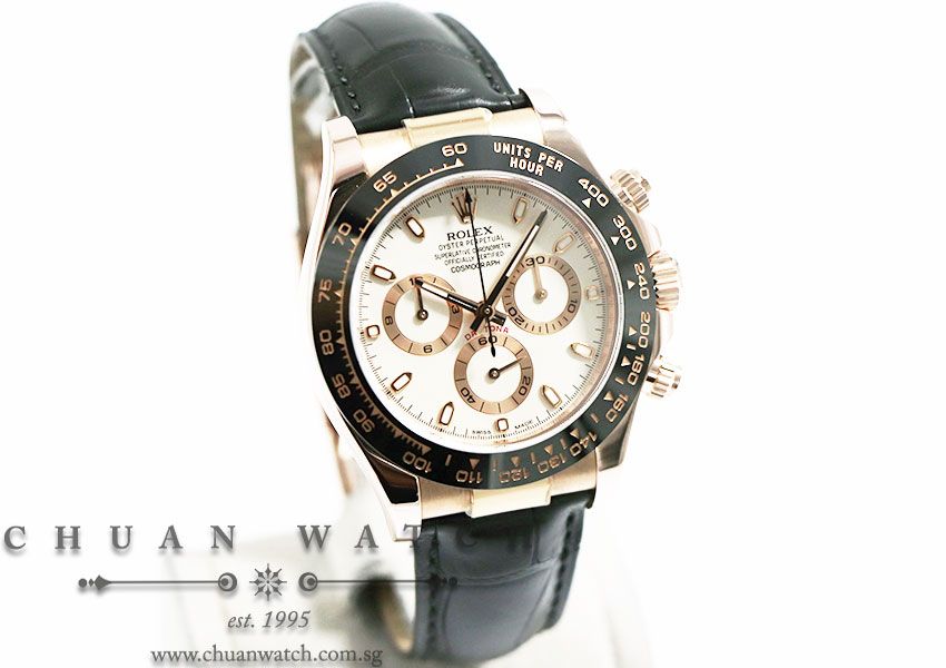 Rolex Cosmograph Daytona Everose 116515LN Ivory Index - Discontinued - Image 3