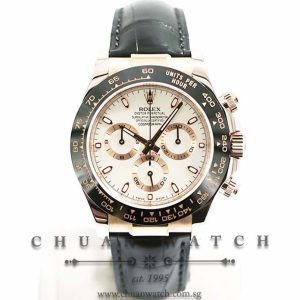 Rolex Cosmograph Daytona Everose 116515LN Ivory Index - Discontinued