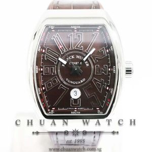 Franck Muller Vanguard Steel Chocolate V 45 SC DT AC BN