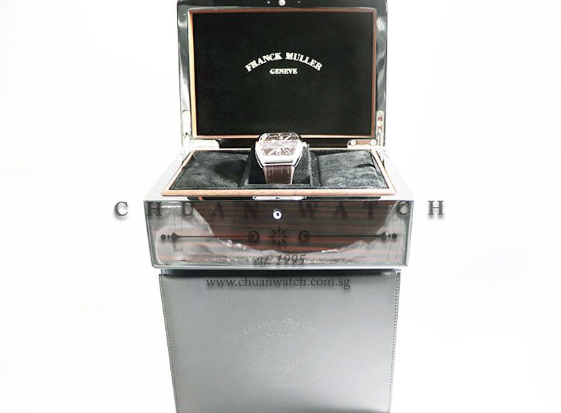 Franck Muller Vanguard Steel Chocolate V 45 SC DT AC BN - Image 5