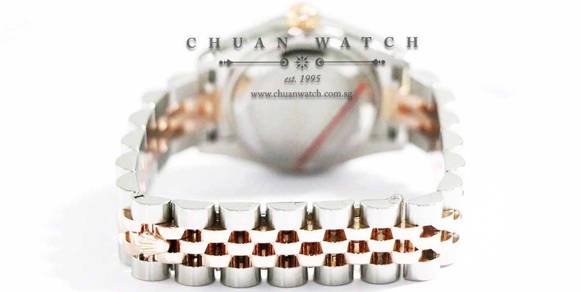 Rolex Ladies DateJust Two-Tone 26mm 179171 Pink Jubilee Diamonds - Discontinued - Image 4