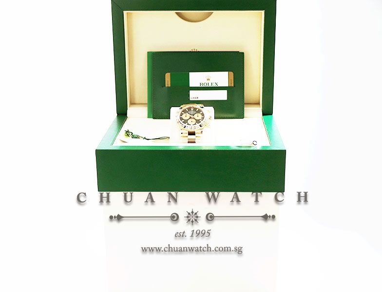 Rolex Cosmograph Daytona Yellow Gold 116508 Black-Champagne Paul Newman - Image 5