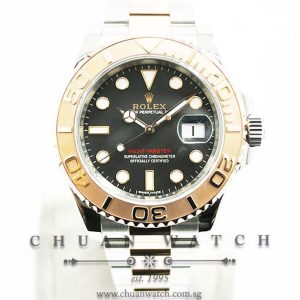 Rolex Gents Yacht-Master Two-Tone 40mm 116621 Black - Discontinued Reference