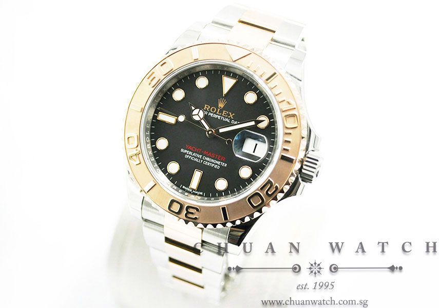 Rolex Gents Yacht-Master Two-Tone 40mm 116621 Black - Discontinued Reference - Image 2