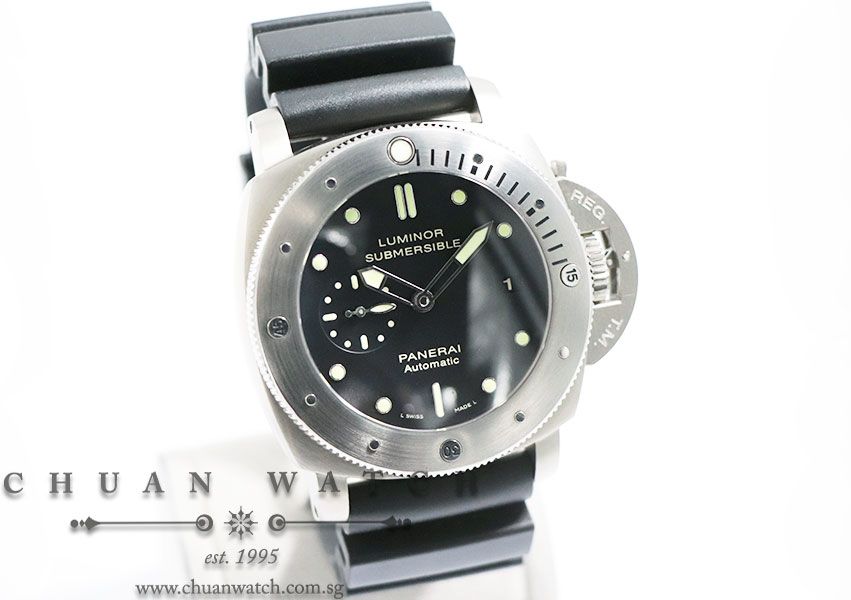 Panerai Luminor 1950 3-Days Submersible Titanio 47mm Pam 305 L - Discontinued - Image 3