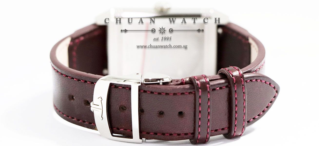 Jaeger-LeCoultre Reverso Tribute Small Seconds Boutique Exclusive Red Burgundy Q397846J - Image 4