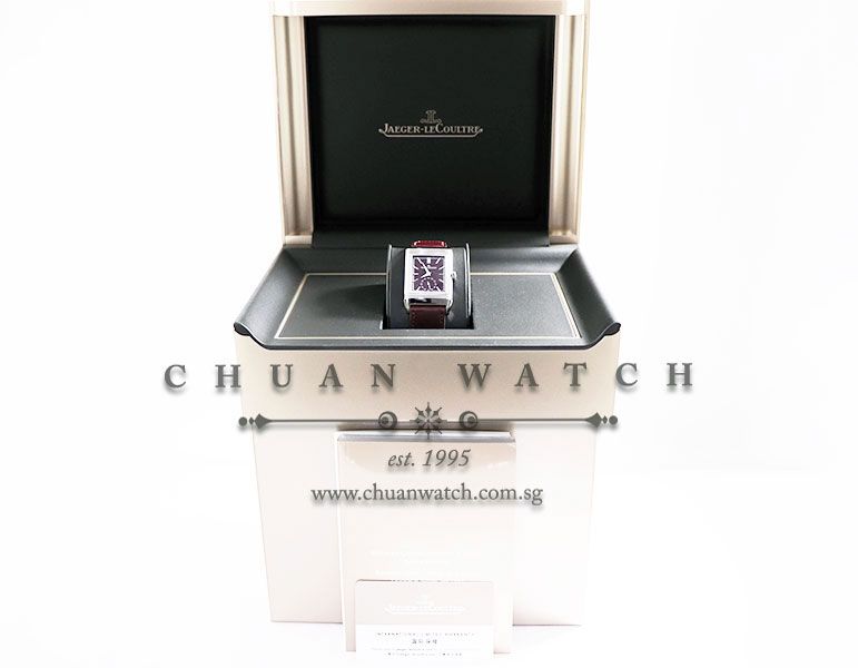 Jaeger-LeCoultre Reverso Tribute Small Seconds Boutique Exclusive Red Burgundy Q397846J - Image 5