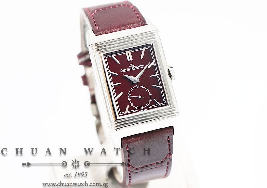 Jaeger-LeCoultre Reverso Tribute Small Seconds Boutique Exclusive Red Burgundy Q397846J - Image 3