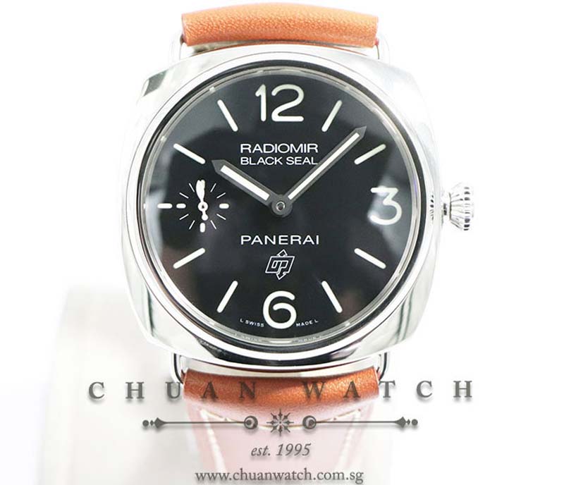 Panerai Radiomir Black Seal Logo 45mm Pam 380 Q - Discontinued