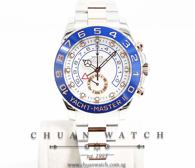Rolex Yacht-Master II Two-Tone 44mm 116681 - Discontinued Dial