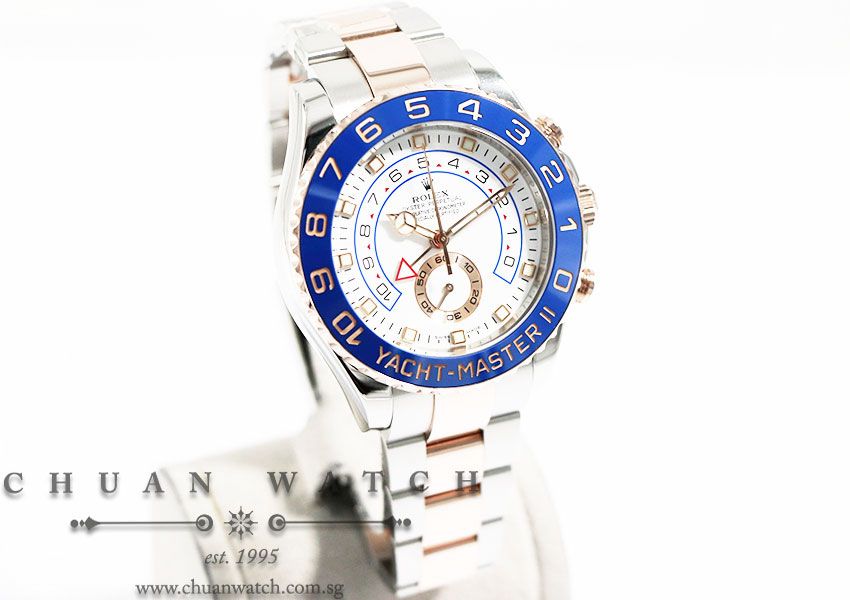 Rolex Yacht-Master II Two-Tone 44mm 116681 - Discontinued Dial - Image 3