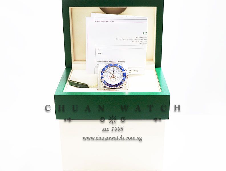 Rolex Yacht-Master II Two-Tone 44mm 116681 - Discontinued Dial - Image 5