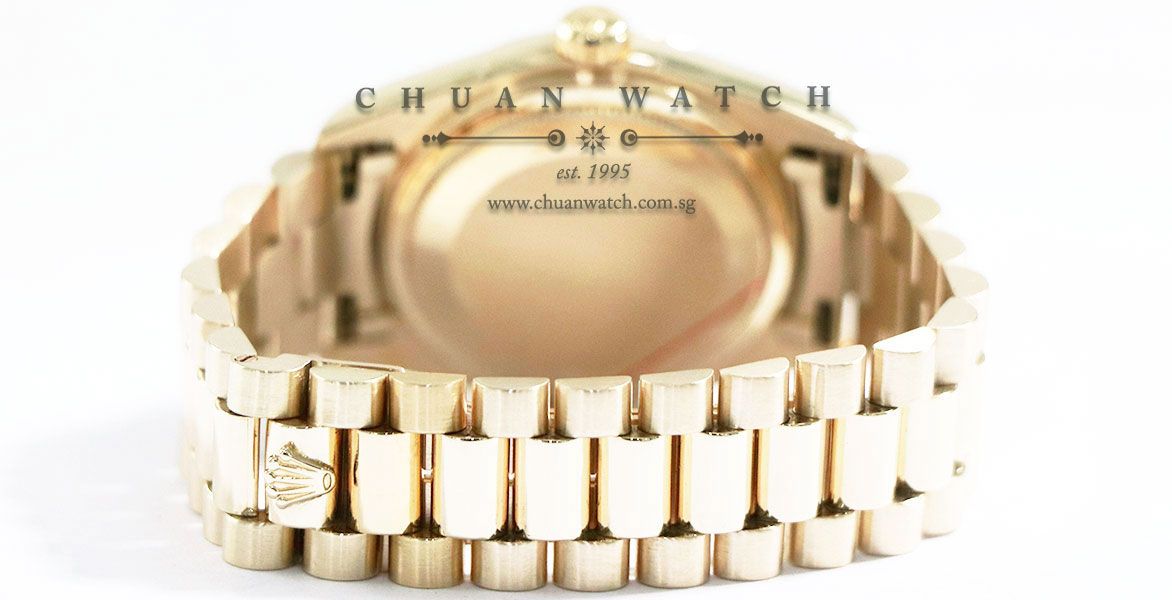 Rolex Vintage Gents DateJust Yellow Gold 36mm 16018 White Roman - Discontinued - Image 4