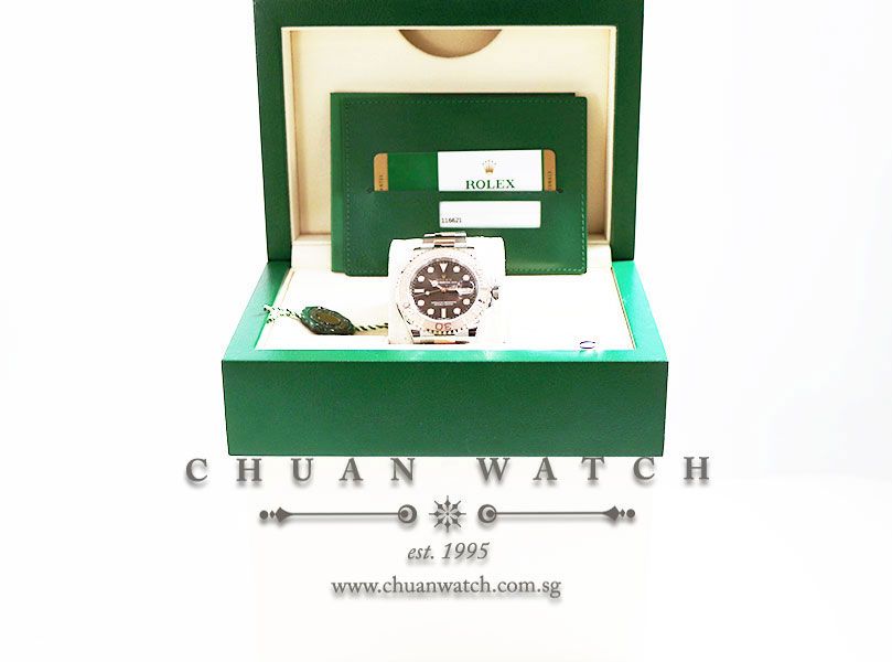 Rolex Gents Yacht-Master Two-Tone 40mm 116621 Chocolate Sunburst - Discontinued Reference - Image 5
