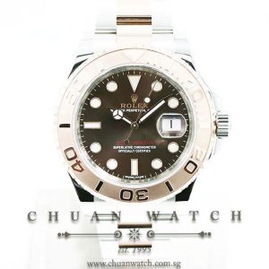 Rolex Gents Yacht-Master Two-Tone 40mm 116621 Chocolate Sunburst - Discontinued Reference