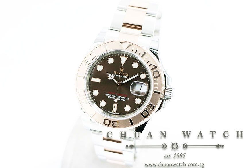 Rolex Gents Yacht-Master Two-Tone 40mm 116621 Chocolate Sunburst - Discontinued Reference - Image 2