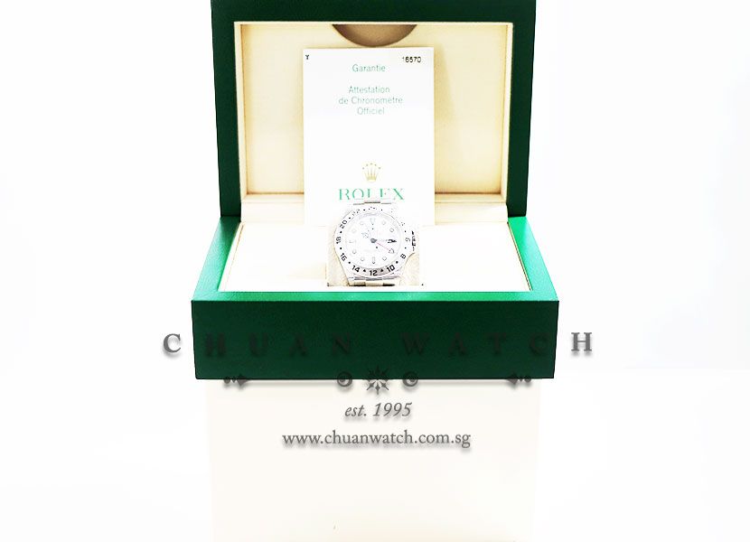 Rolex Explorer II 40mm 16570 Polar White - Discontinued - Image 5