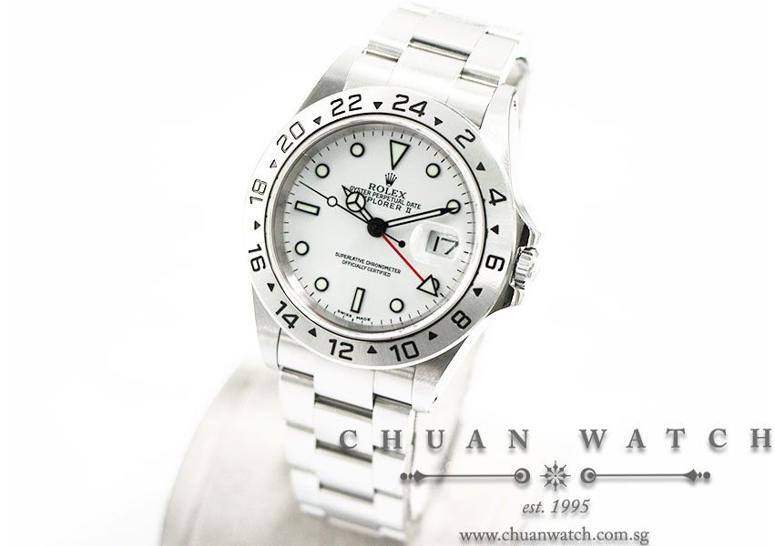 Rolex Explorer II 40mm 16570 Polar White - Discontinued - Image 2