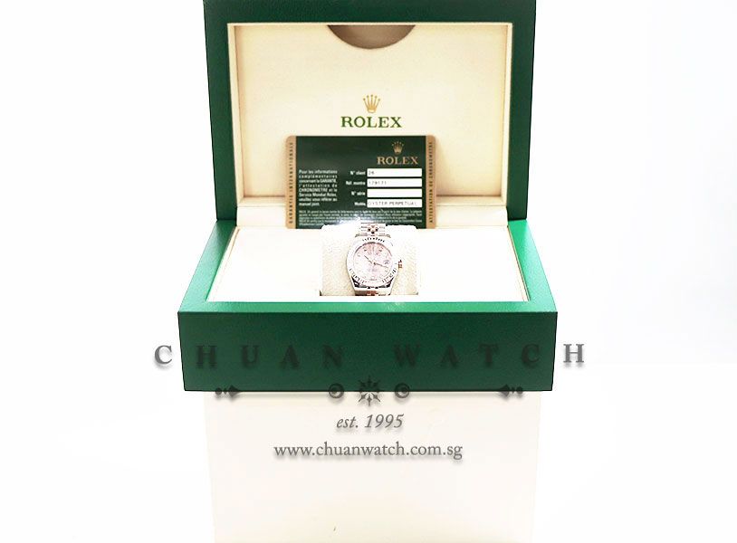 Rolex Ladies DateJust Two-Tone 26mm 179171 Pink Jubilee Diamonds - Discontinued - Image 5