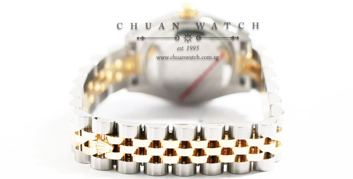 Rolex Ladies DateJust Two-Tone 26mm 179173 Meteorite Diamonds - Discontinued - Image 4