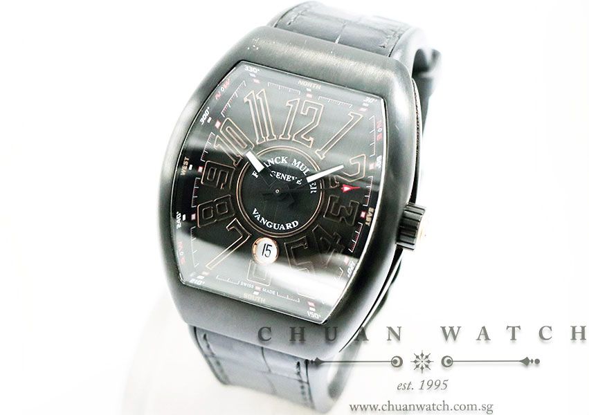 Franck Muller Vanguard PVD-Titanium-Gold V 45 SC DT TT NR BR 5N - Image 2