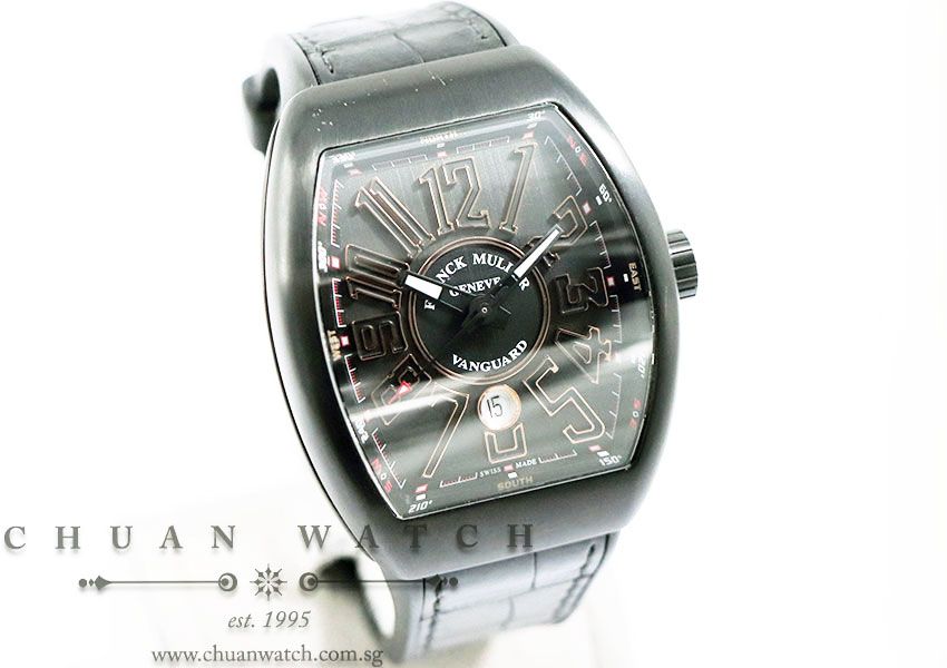 Franck Muller Vanguard PVD-Titanium-Gold V 45 SC DT TT NR BR 5N - Image 3