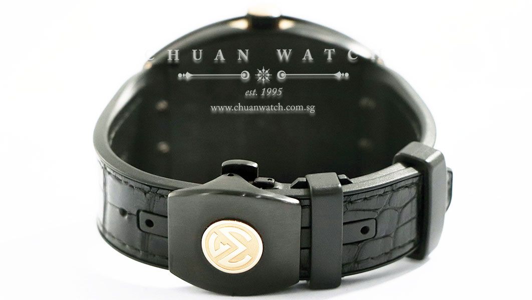 Franck Muller Vanguard PVD-Titanium-Gold V 45 SC DT TT NR BR 5N - Image 4