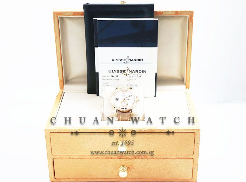 Ulysse Nardin Lady Dual Time GMT Big-Date Rose Gold 37mm 246-22 - Image 5