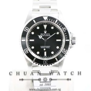 Rolex Submariner No-Date 2-Liner Swiss Only 14060 - Discontinued
