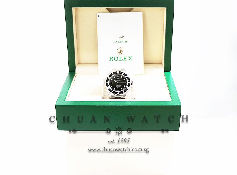 Rolex Submariner No-Date 2-Liner Swiss Only 14060 - Discontinued - Image 5