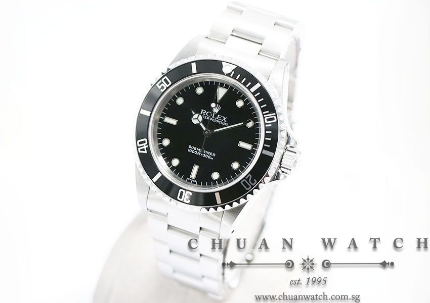 Rolex Submariner No-Date 2-Liner Swiss Only 14060 - Discontinued - Image 2
