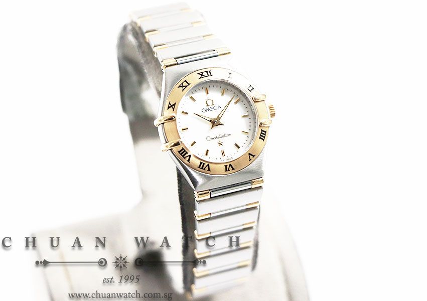 Omega Ladies Constellation Two-Tone Quartz Mini 22.5mm 1362.70.00 - Discontinued - Image 3