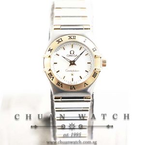 Omega Ladies Constellation Two-Tone Quartz Mini 22.5mm 1362.70.00 - Discontinued