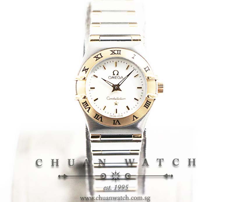 Omega Ladies Constellation Two-Tone Quartz Mini 22.5mm 1362.70.00 - Discontinued