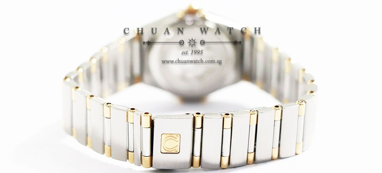Omega Ladies Constellation Two-Tone Quartz Mini 22.5mm 1362.70.00 - Discontinued - Image 4