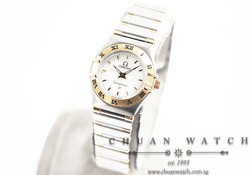 Omega Ladies Constellation Two-Tone Quartz Mini 22.5mm 1362.70.00 - Discontinued - Image 2