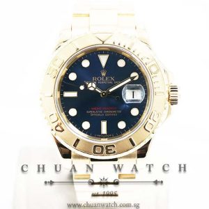 Rolex Gents Yacht-Master Yellow Gold 40mm 16628 Blue Sunburst - Discontinued
