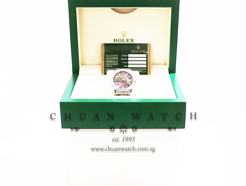 Rolex Gents DateJust Two-Tone 36mm 116243 Black MOP Diamonds - Discontinued - Image 5