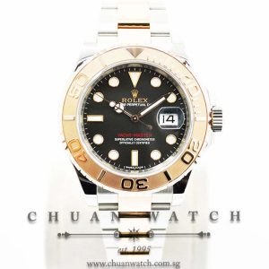 Rolex Gents Yacht-Master Two-Tone 40mm 116621 Black - Discontinued Reference