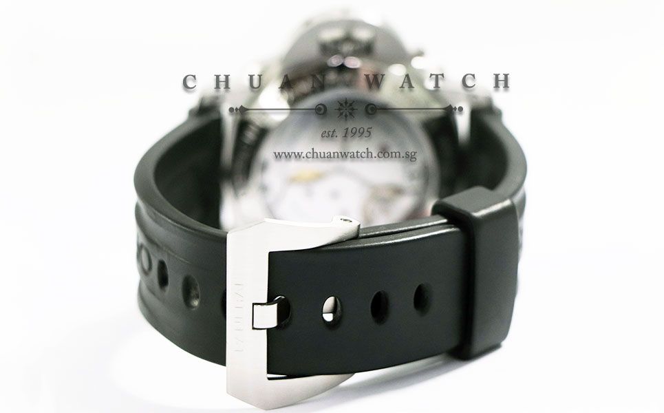 Panerai Luminor 1950 8-Days GMT 44mm Pam 233 J - Discontinued Dot Dial - Image 4