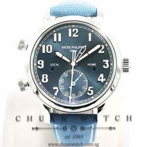 Patek Philippe Ladies Calatrava Pilot Travel Time 37.5mm 7234A-001 - Limited Singapore Edition of 400 Pieces Only