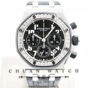 Audemars Piguet Ladies Royal Oak Offshore 37mm 26048SK Black - Discontinued