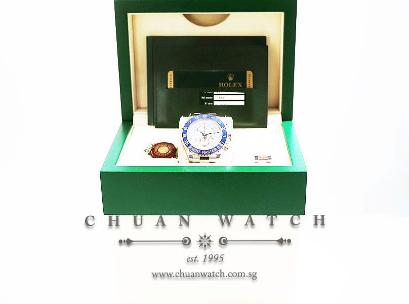 Rolex Yacht-Master II Two-Tone 44mm 116681 - Discontinued Dial - Image 5