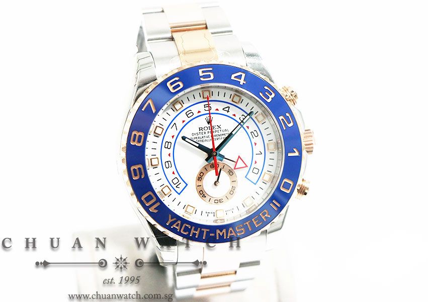 Rolex Yacht-Master II Two-Tone 44mm 116681 - Discontinued Dial - Image 3