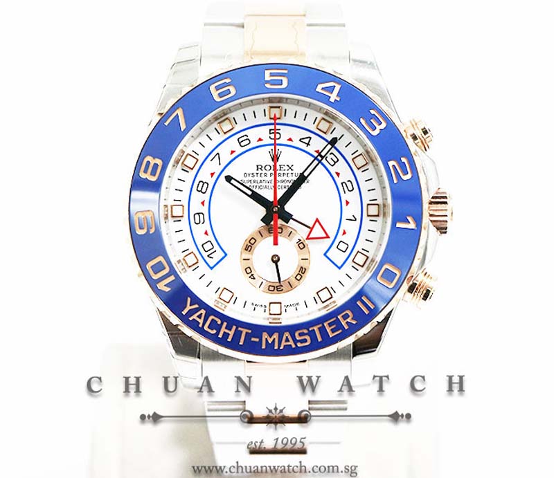 Rolex Yacht-Master II Two-Tone 44mm 116681 - Discontinued Dial