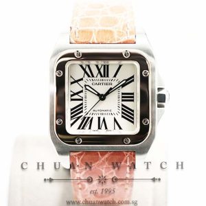 Cartier Santos 100 Midsize Two-Tone W20107X7 - Discontinued