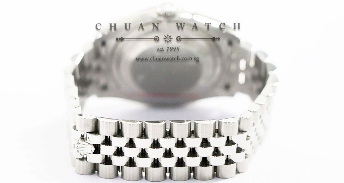 Rolex Gents DateJust 36mm 116244 Black Jubilee Diamonds - Discontinued - Image 4