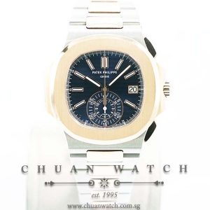 Patek Philippe Nautilus Chronograph Two-Tone 40.5mm 5980/1AR-001