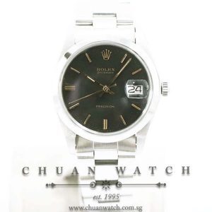 Rolex Vintage Oysterdate Precision 34mm 6694 Black Index - Discontinued